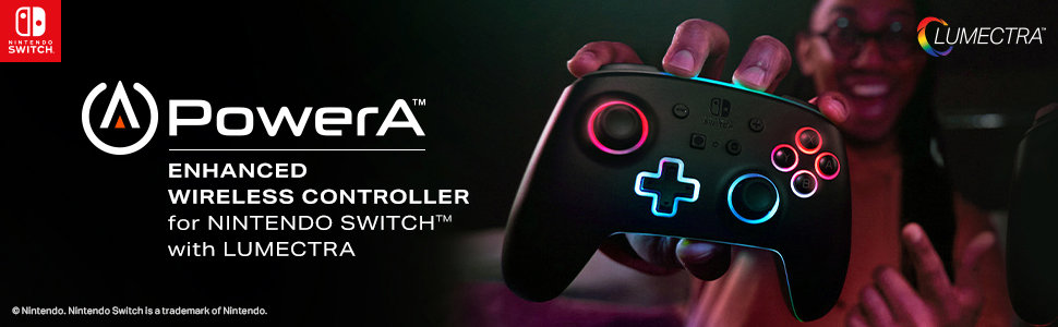 PowerA Enhanced Wireless Controller - Lumectra - Nintendo Switch kontroller
