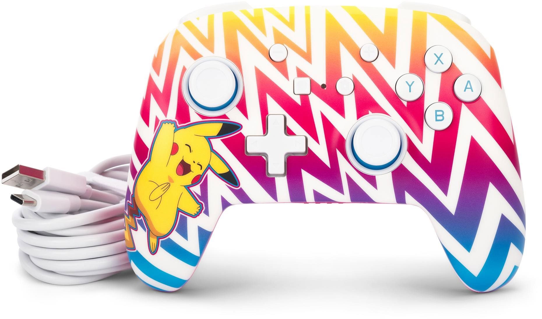 PowerA Enhanced Wireless Controller - Pokémon Pikachu Vibrant - Nintendo Switch kontroller