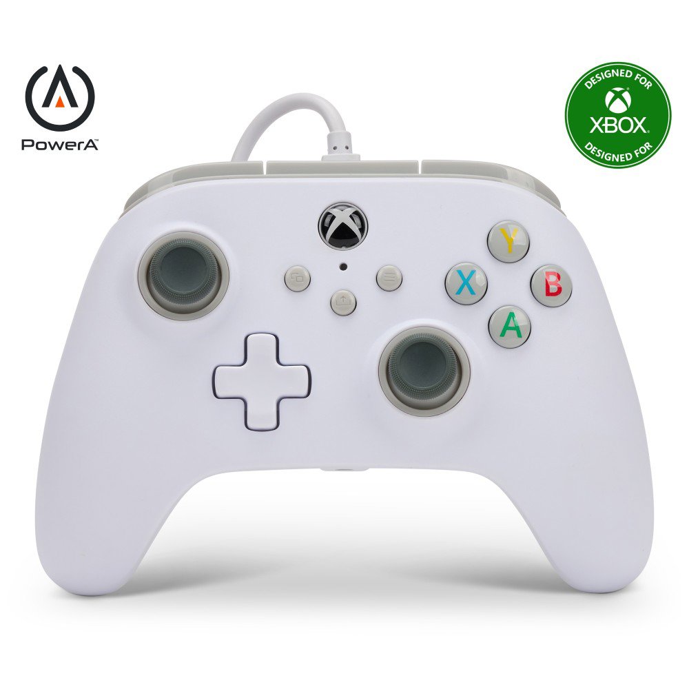 PowerA pro Xbox Series X|S vezetékes kontroller - White