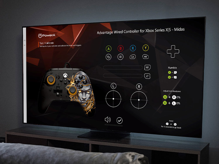 PowerA Advantage Wired Controller - Fortnite Midas - Xbox Series X|S kontroller