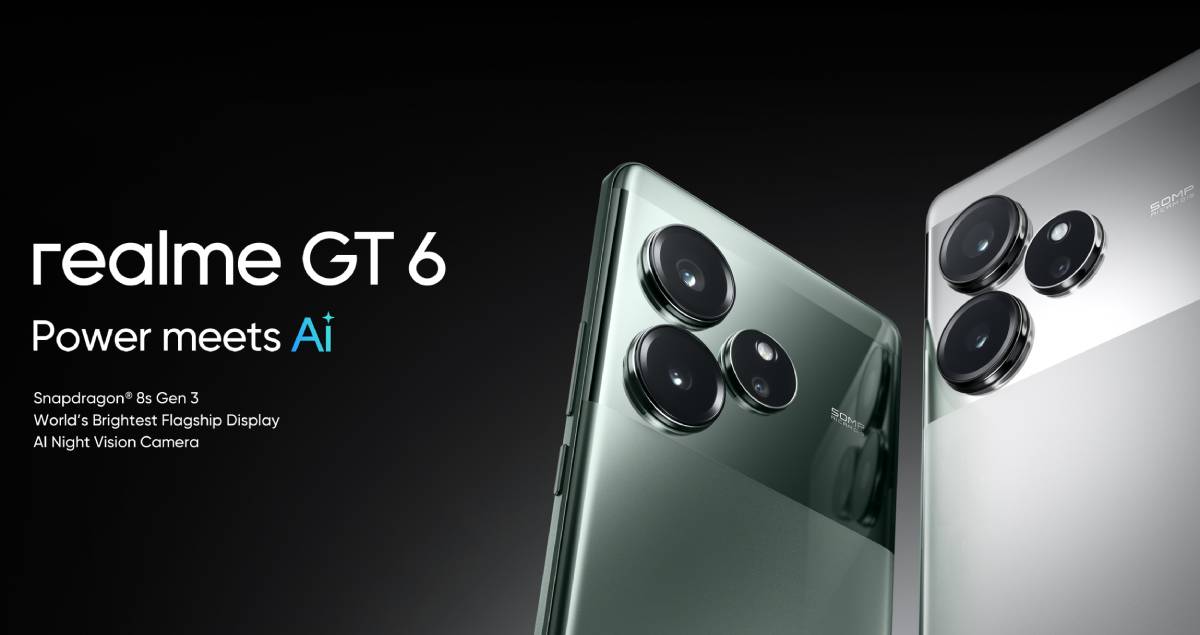 Realme GT 6 5G mobiltelefon