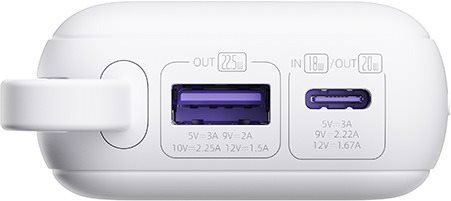 Romoss PPR10 20000mAh Fast Charge powerbank + PD3.0 (22.5W), fehér