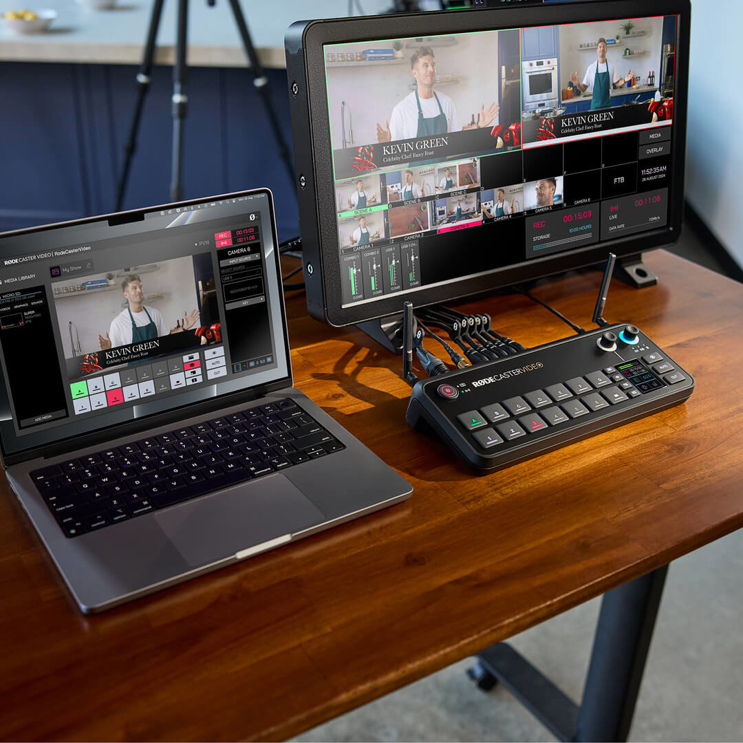 RODECaster Videokeverő konzol