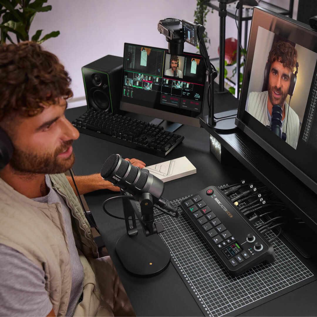 RODECaster Videokeverő konzol