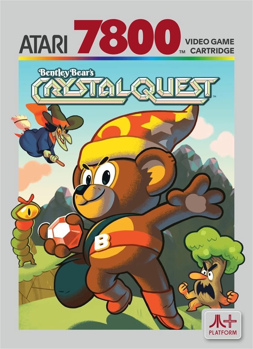 Bentley Bear's Crystal Quest - ATARI 7800+