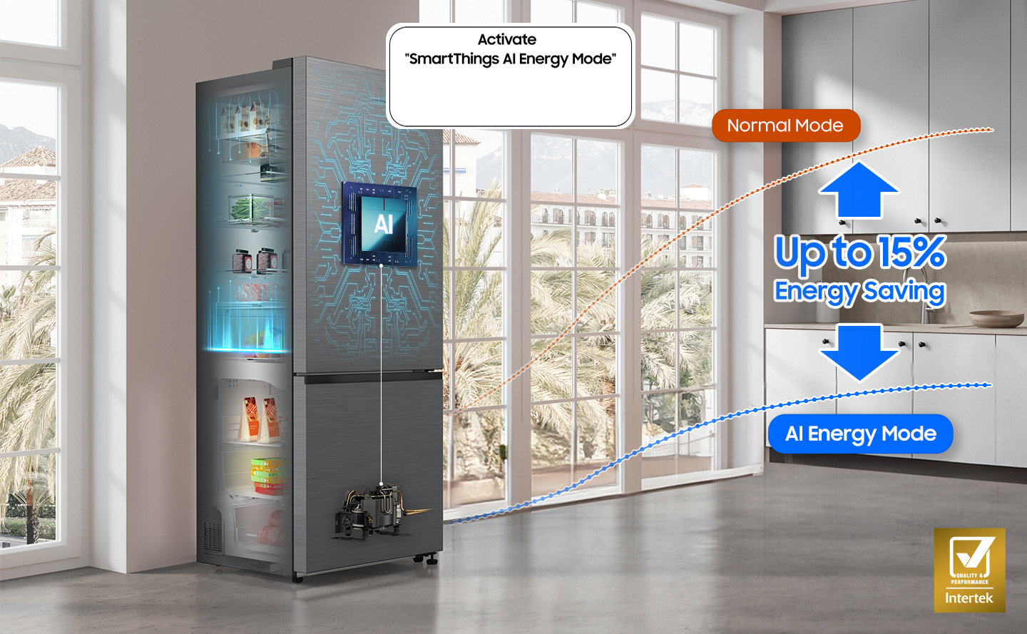 Hűtőszekrény SAMSUNG RB53DG706AB1EO