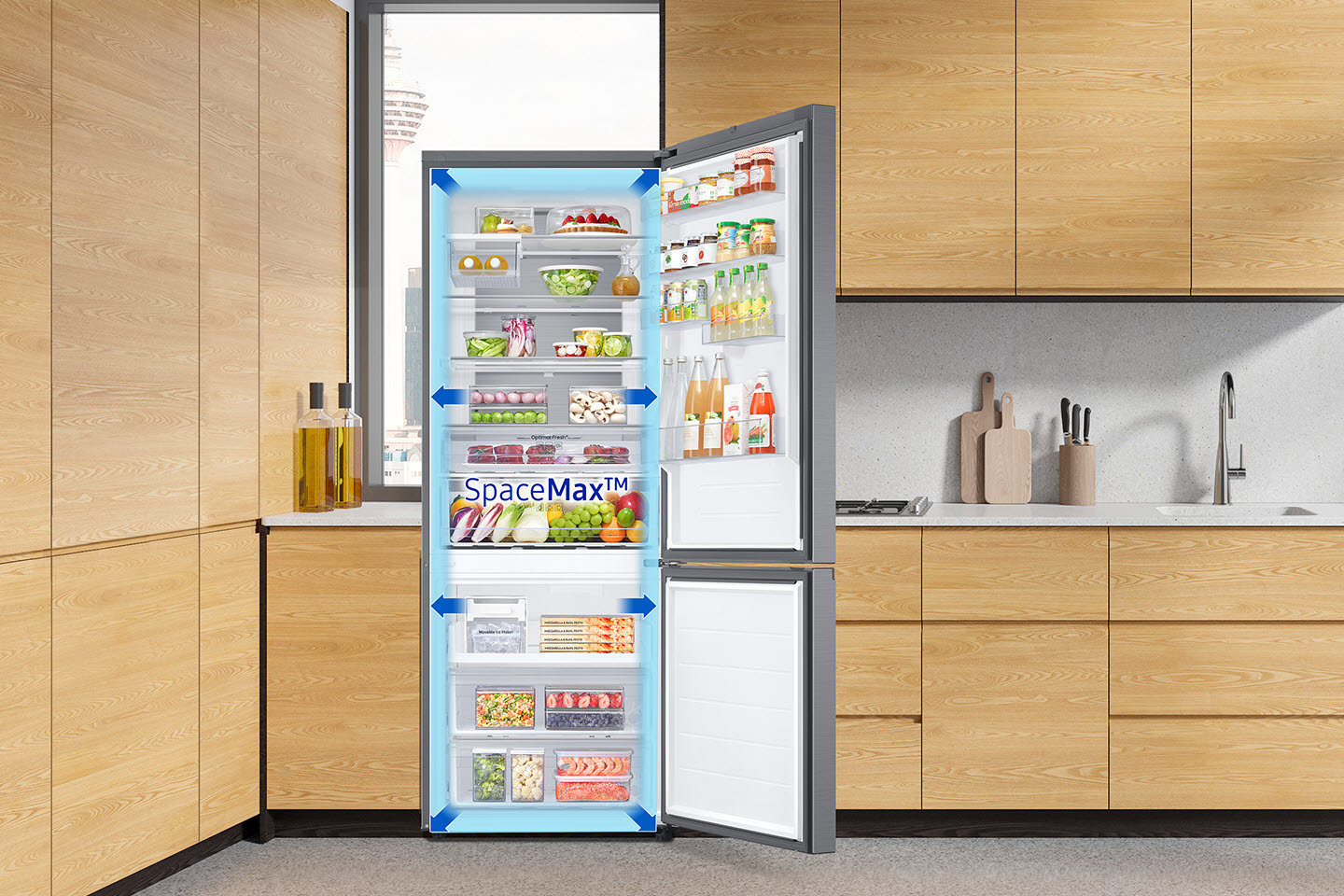 Hűtőszekrény SAMSUNG RB53DG706AB1EO