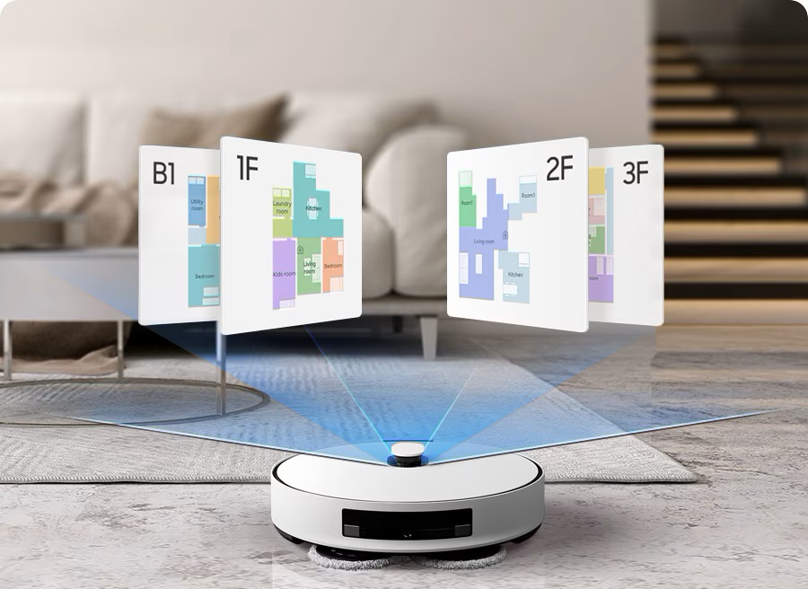 Samsung BESPOKE Jet Bot Combo AI robotporszívó