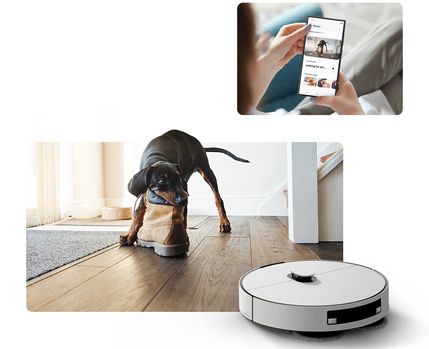 Samsung BESPOKE Jet Bot Combo AI robotporszívó