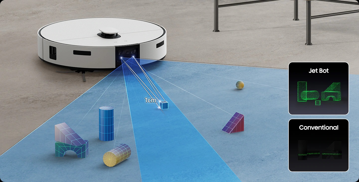 Samsung BESPOKE Jet Bot Combo AI robotporszívó