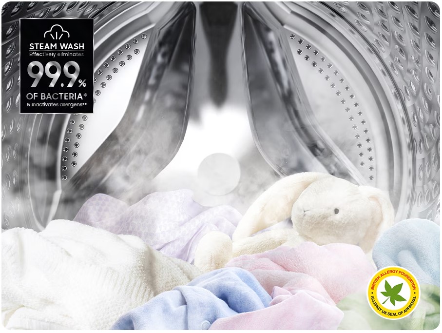 Gőzölős mosógép SAMSUNG BESPOKE AI WW11DB7B34GWU4