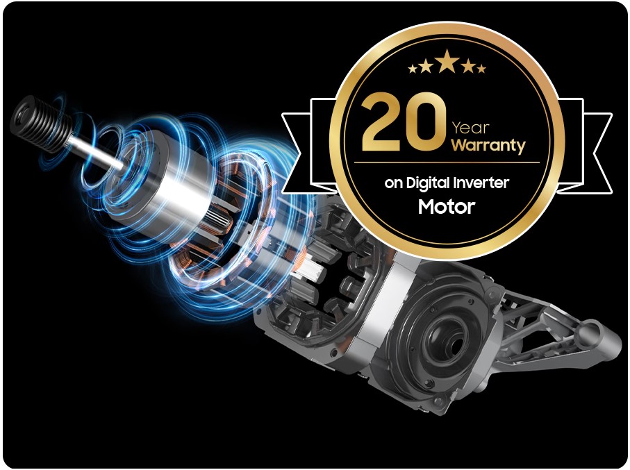 Gőzölős mosógép SAMSUNG BESPOKE AI WW11DB7B34GWU4