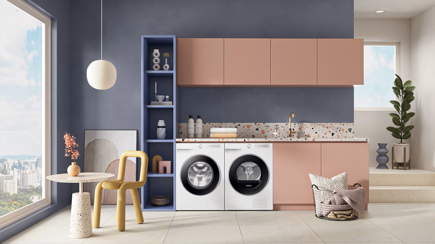 Gőzölős mosógép SAMSUNG EcoBubble WW90DG6U25LEU4