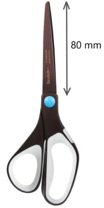 3M Scotch Titanium professzionális tapadásmentes olló 20 cm