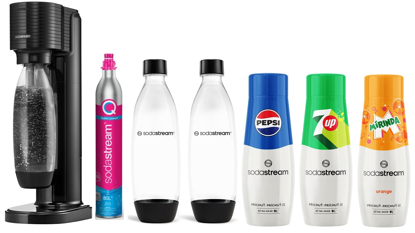 Sodastream GAIA Black STARTER PACK