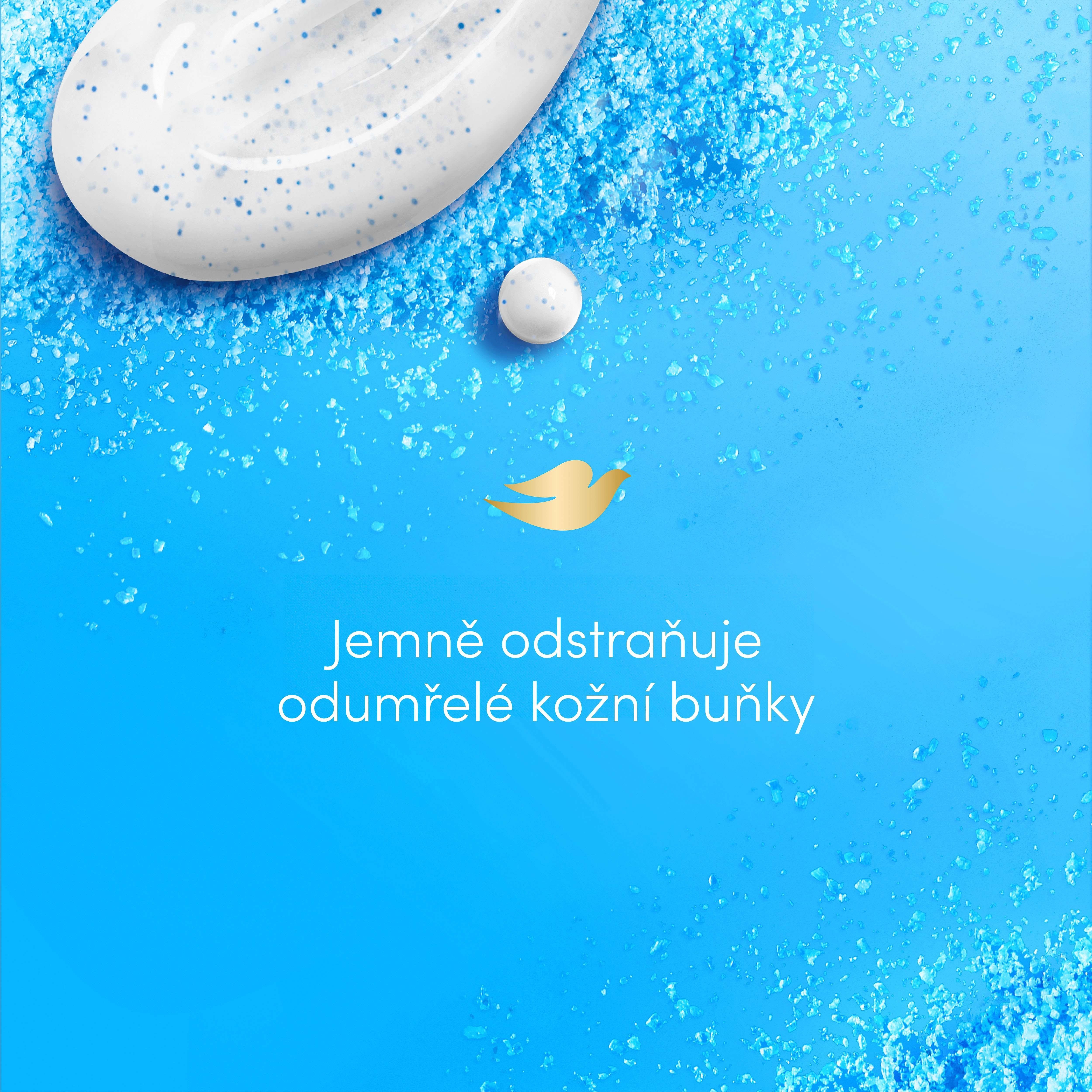 DOVE Advanced Care Gentle Scrub tusfürdő 400 ml