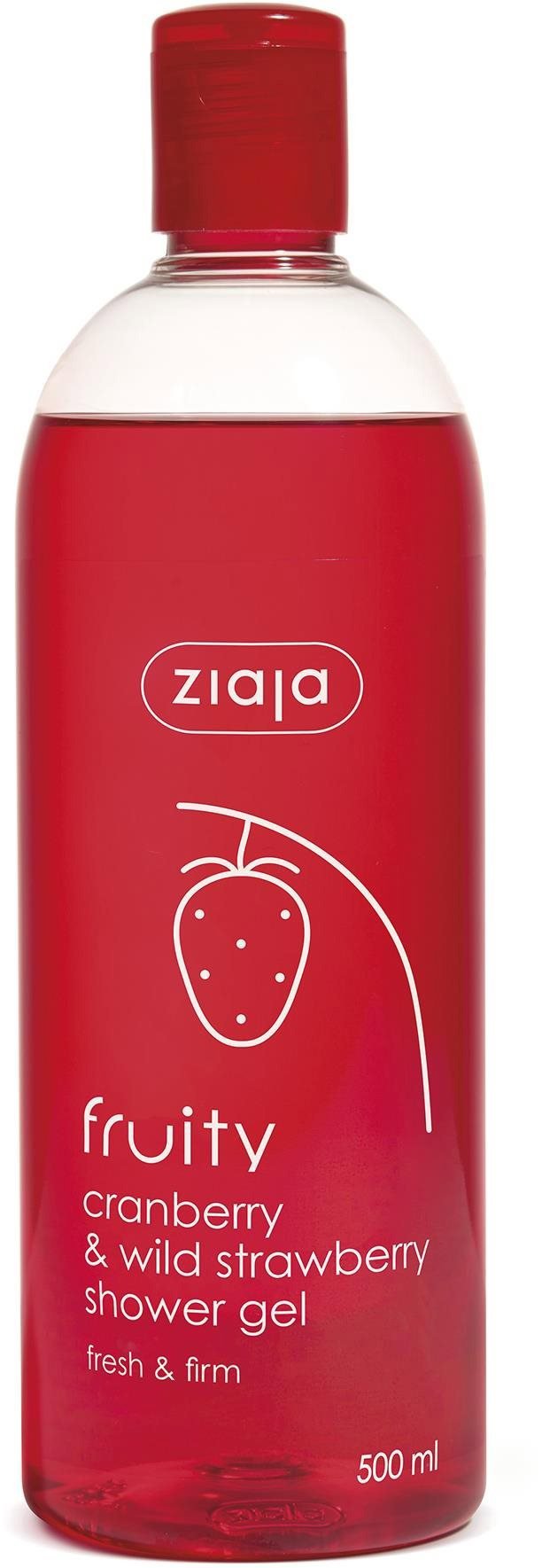 ZIAJA Fruity Áfonya és Erdei eper tusfürdő 500 ml