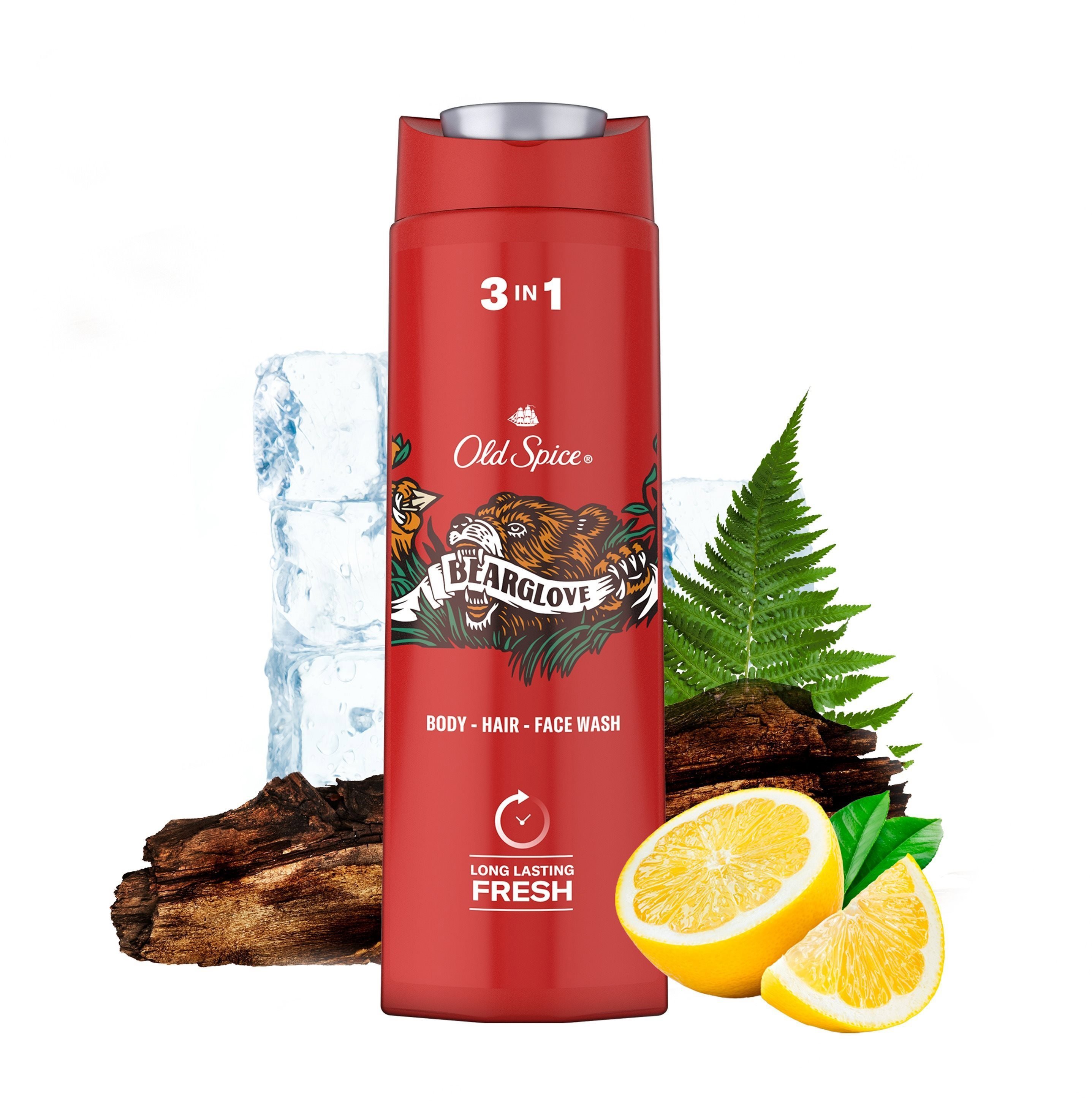 Old spice Bearglove tusfürdő és sampon 3az1-ben 400ml