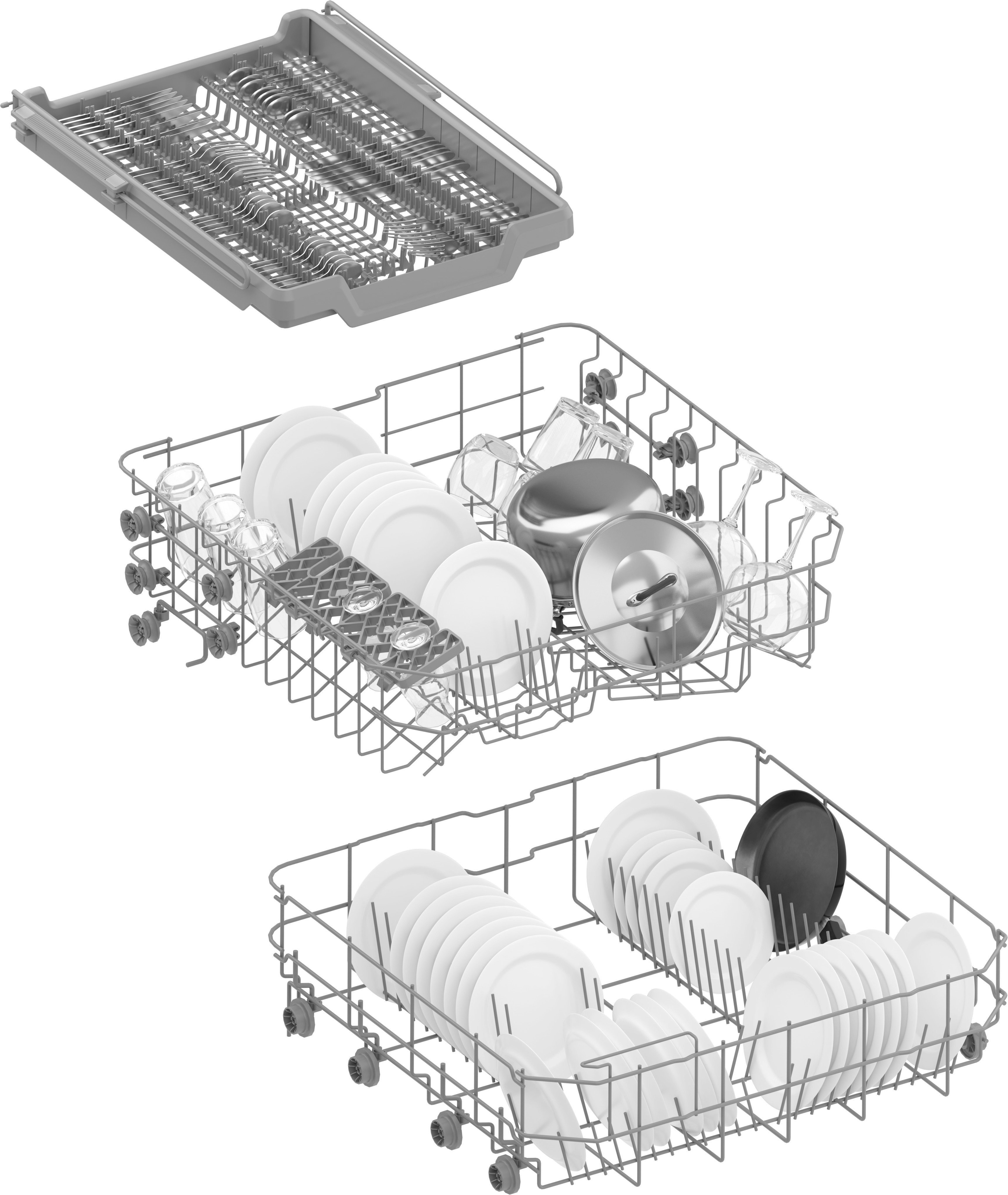 Siguro DW-B606B Efficlean beépíthető mosogatógép