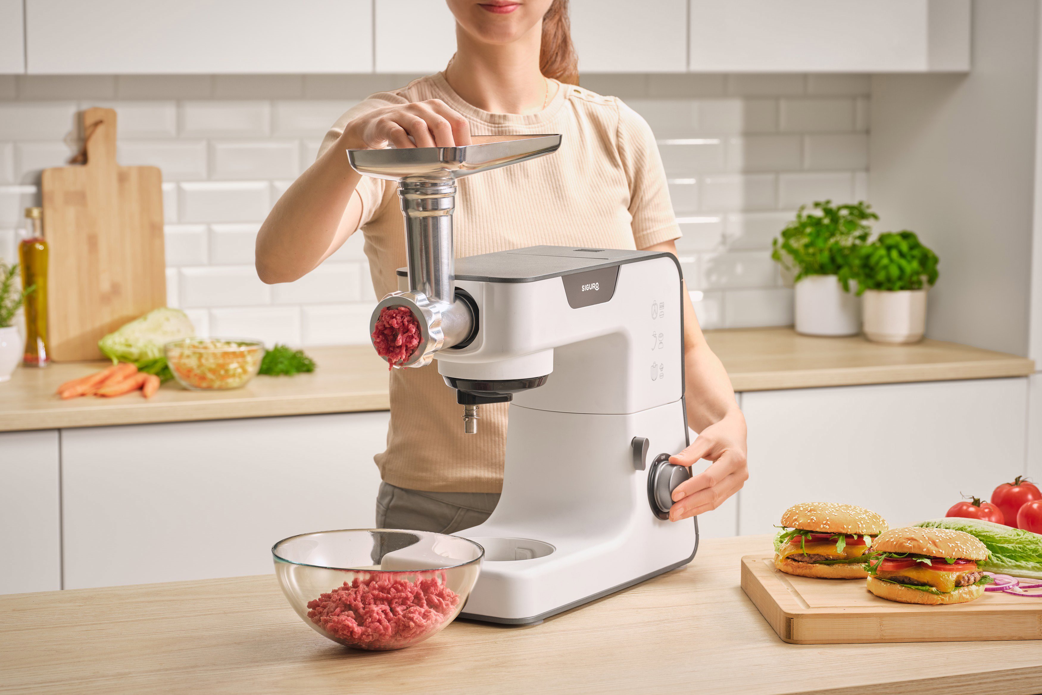 Siguro KM-F251W MixMaster Maxi konyhai robotgép