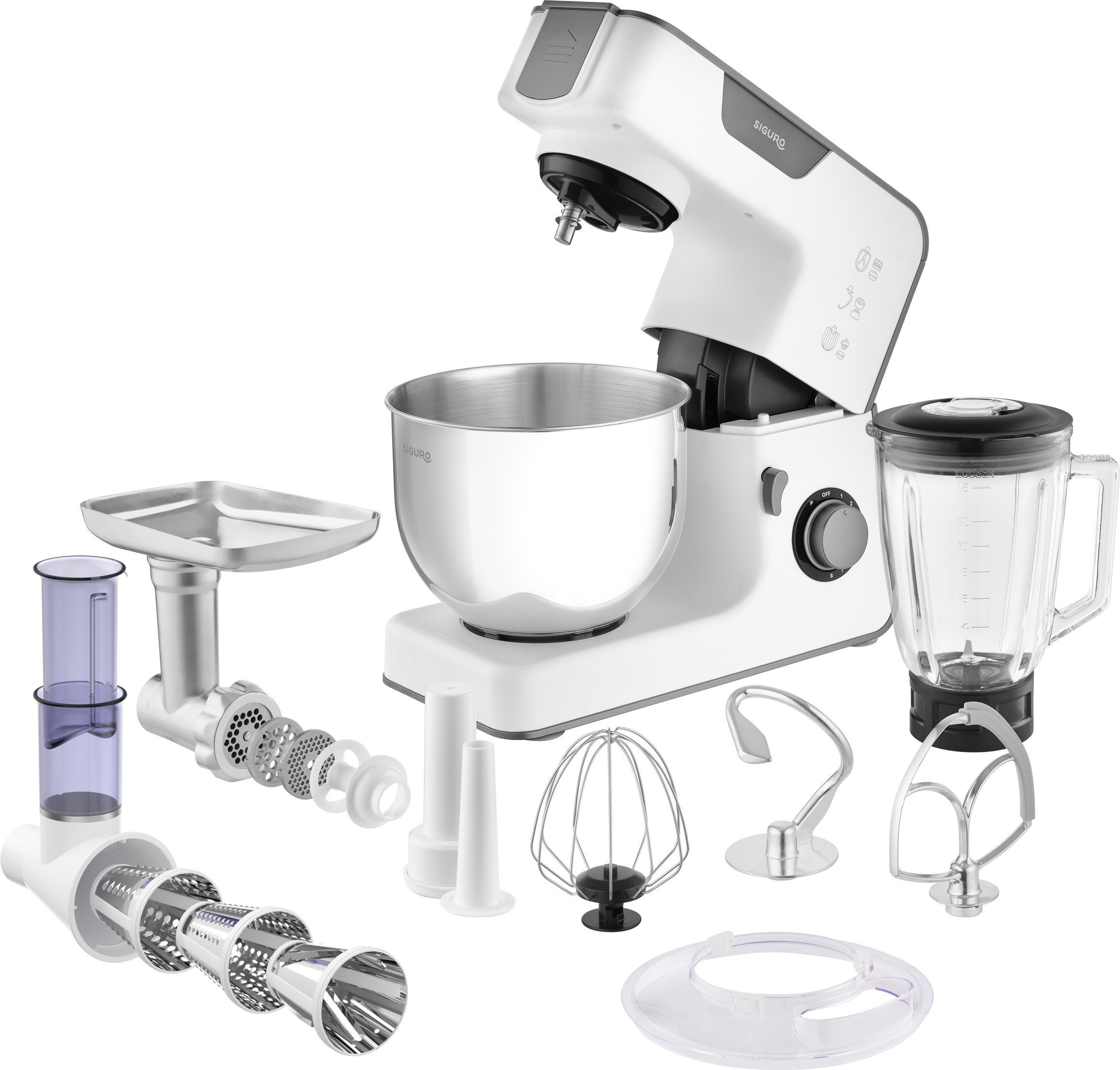 Siguro KM-F251W MixMaster Maxi konyhai robotgép