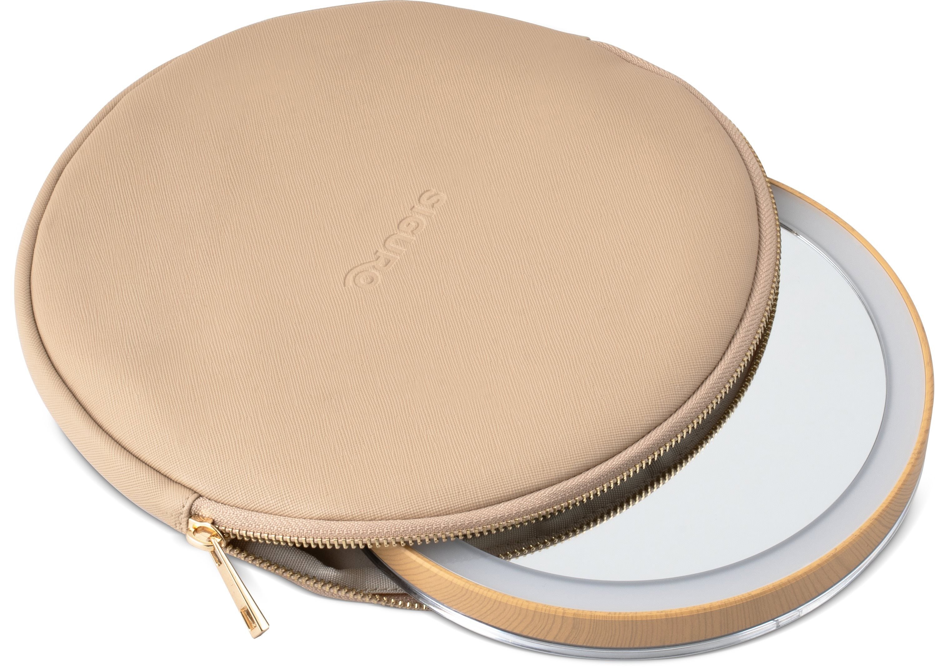 Siguro LM-X002 Pure Beauty Zip Case Beige utazótok