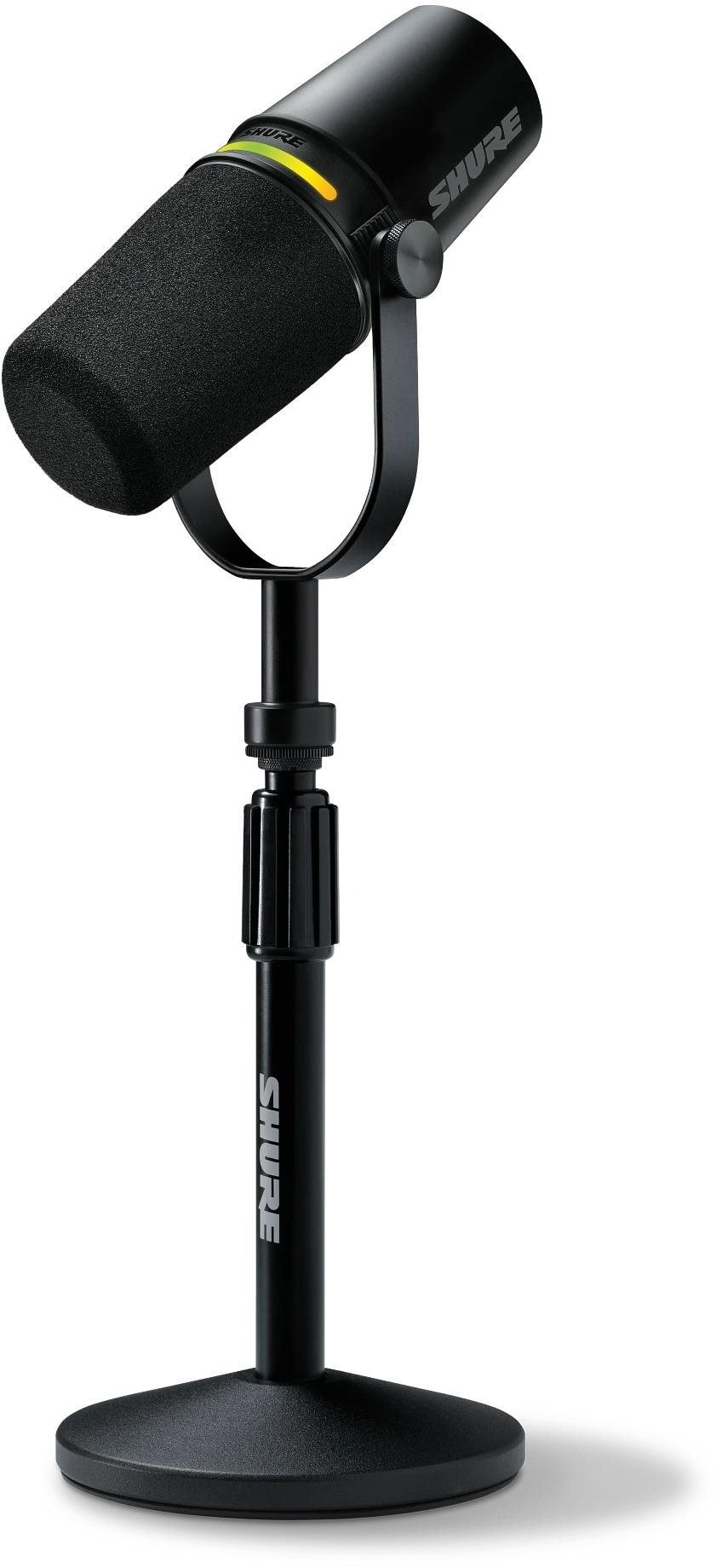 Shure MV7+ black + STAND Mikrofon