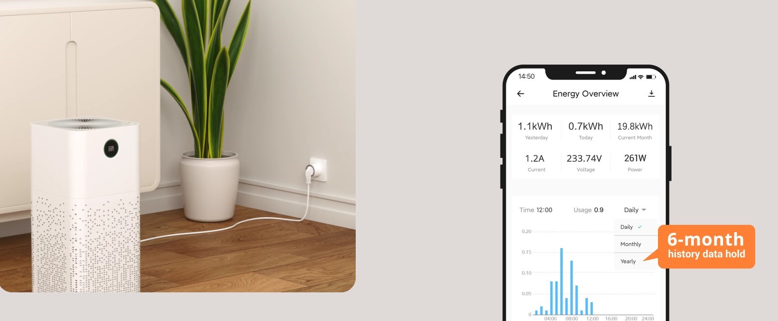 SONOFF iPlug Wi-Fi Smart Plug (S60 Series) okos konnektor
