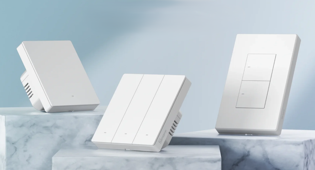 SONOFF SwitchMan Smart Wall Switch-M5 Matter (White), 1 gang kapcsoló