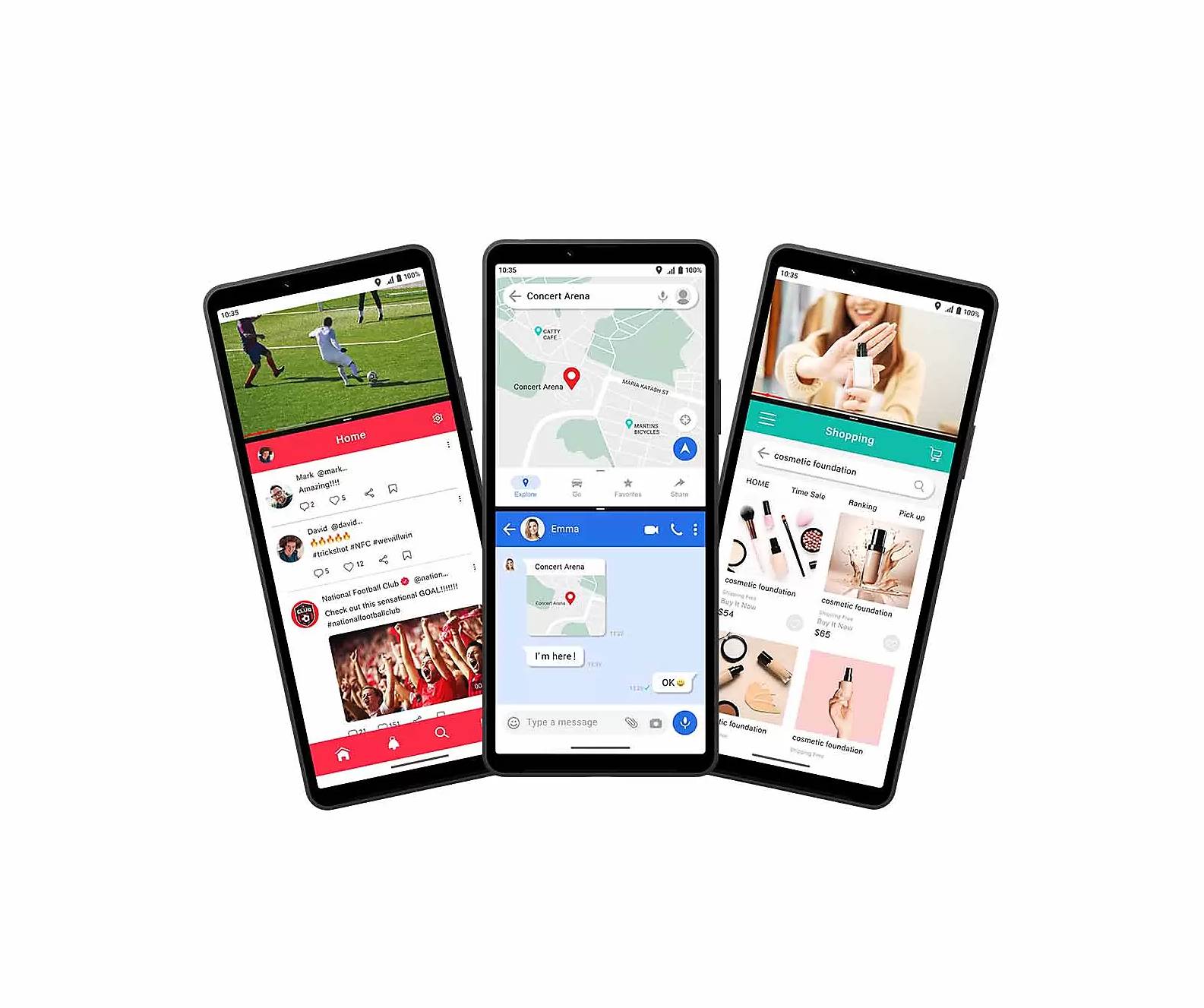 Sony Xperia 10 VI mobiltelefon