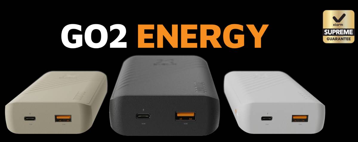 Xtorm 15W Go2 20 000 mAh kompakt powerbank
