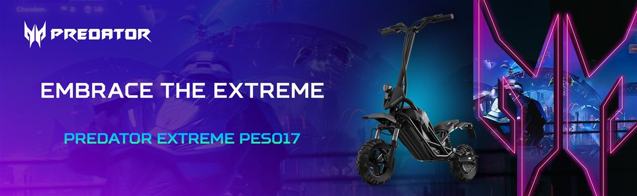 Acer Predator Scooter Extreme elektromos robogó