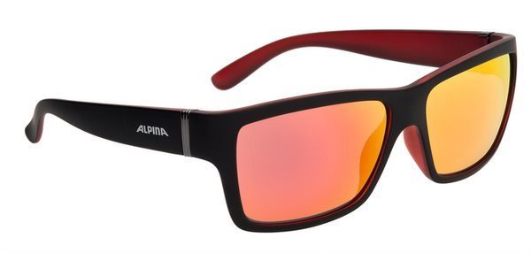 Alpina Kacey fekete matt-piros