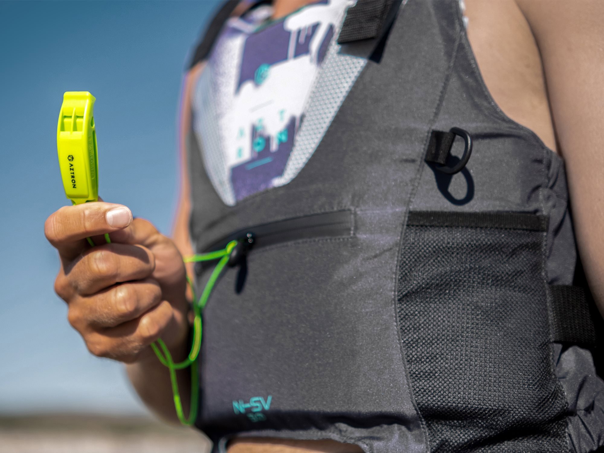 Aztron Nylon Safety Vest mentőmellény Men L