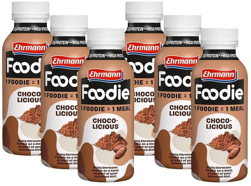 Ehrmann Foodie 6x 400ml, csokoládé