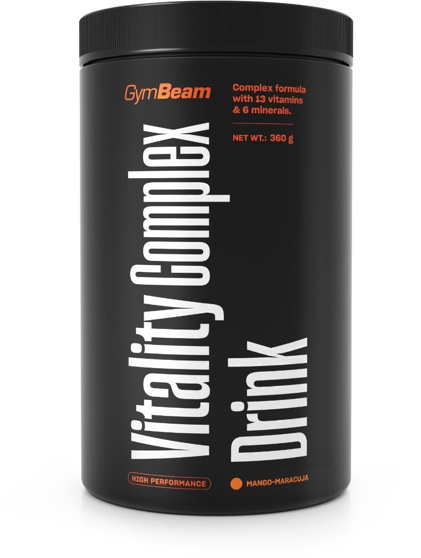 GymBeam Vitality Complex Drink, mangó-maracuja