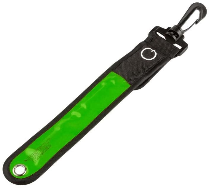 Fényvisszaverő elemCAPPA LED függő, zöld