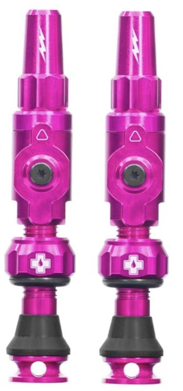 Big Bore Hybrid Tubeless Valves Large, Pink szelep