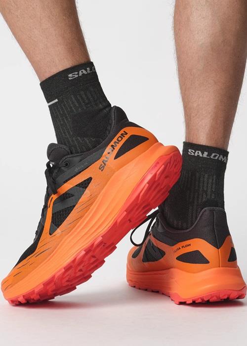 Salomon Ultra Flow GTX Black/Drfire/Chert túracipő