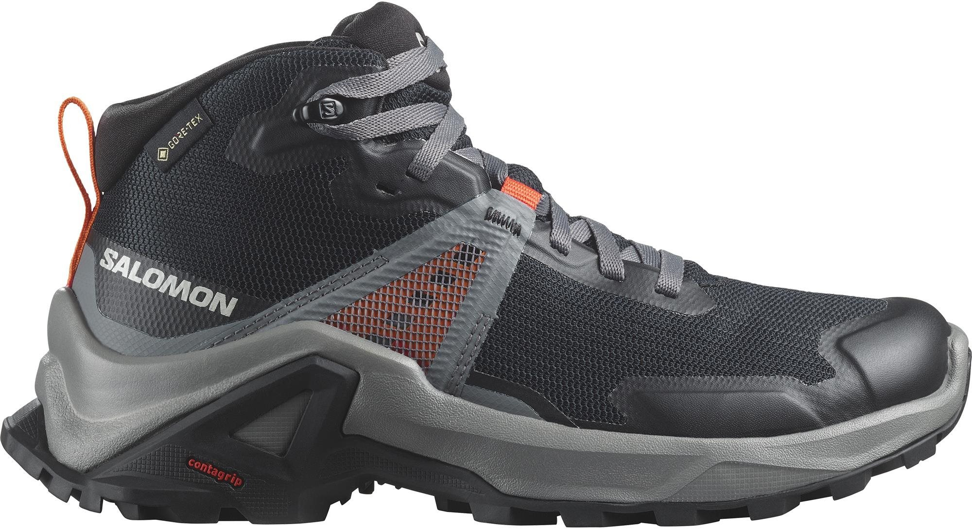 Salomon XA PRO V8 CSWP K Lapis/Black/Fird/blu Junior cipők