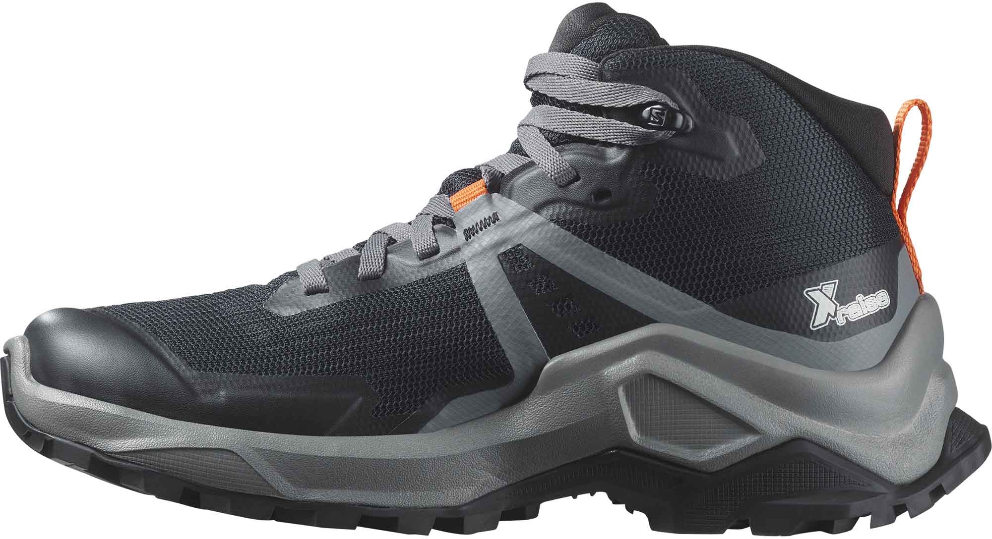 Salomon XA PRO V8 CSWP K Lapis/Black/Fird/blu Junior cipők