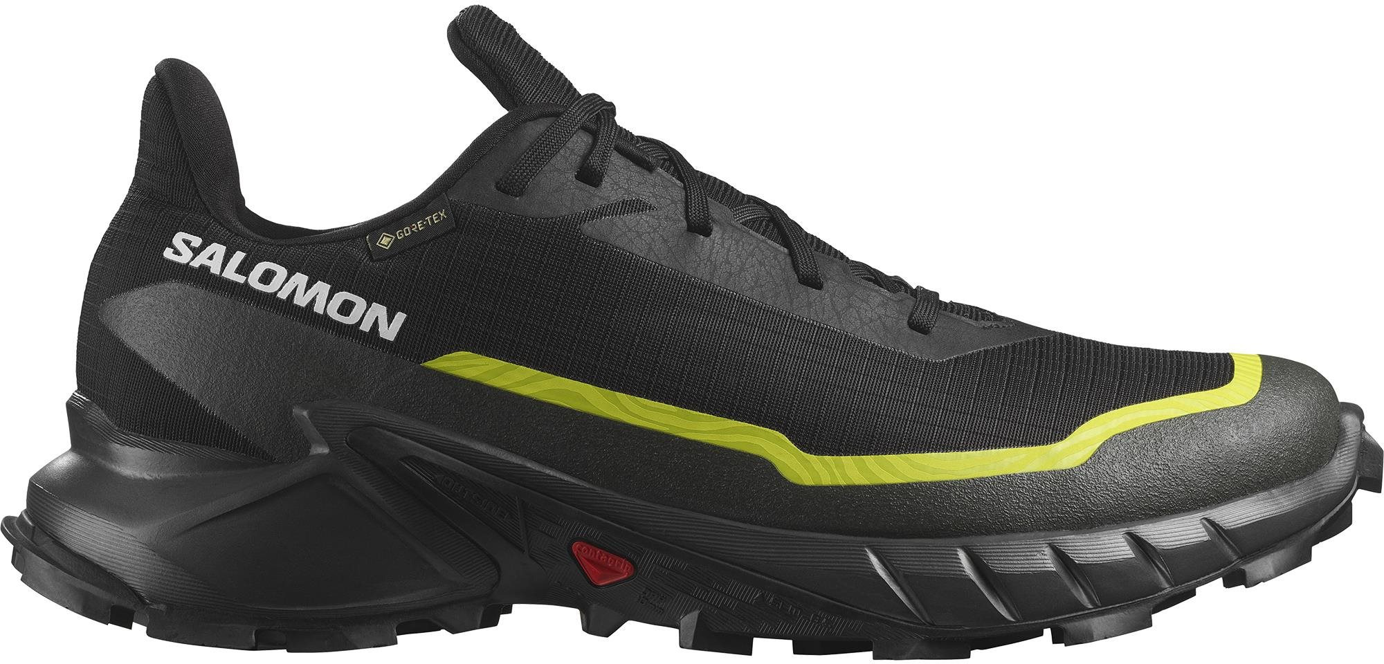 Salomon Alphacross 5 GTX Black/Peat/Sulphur Spring