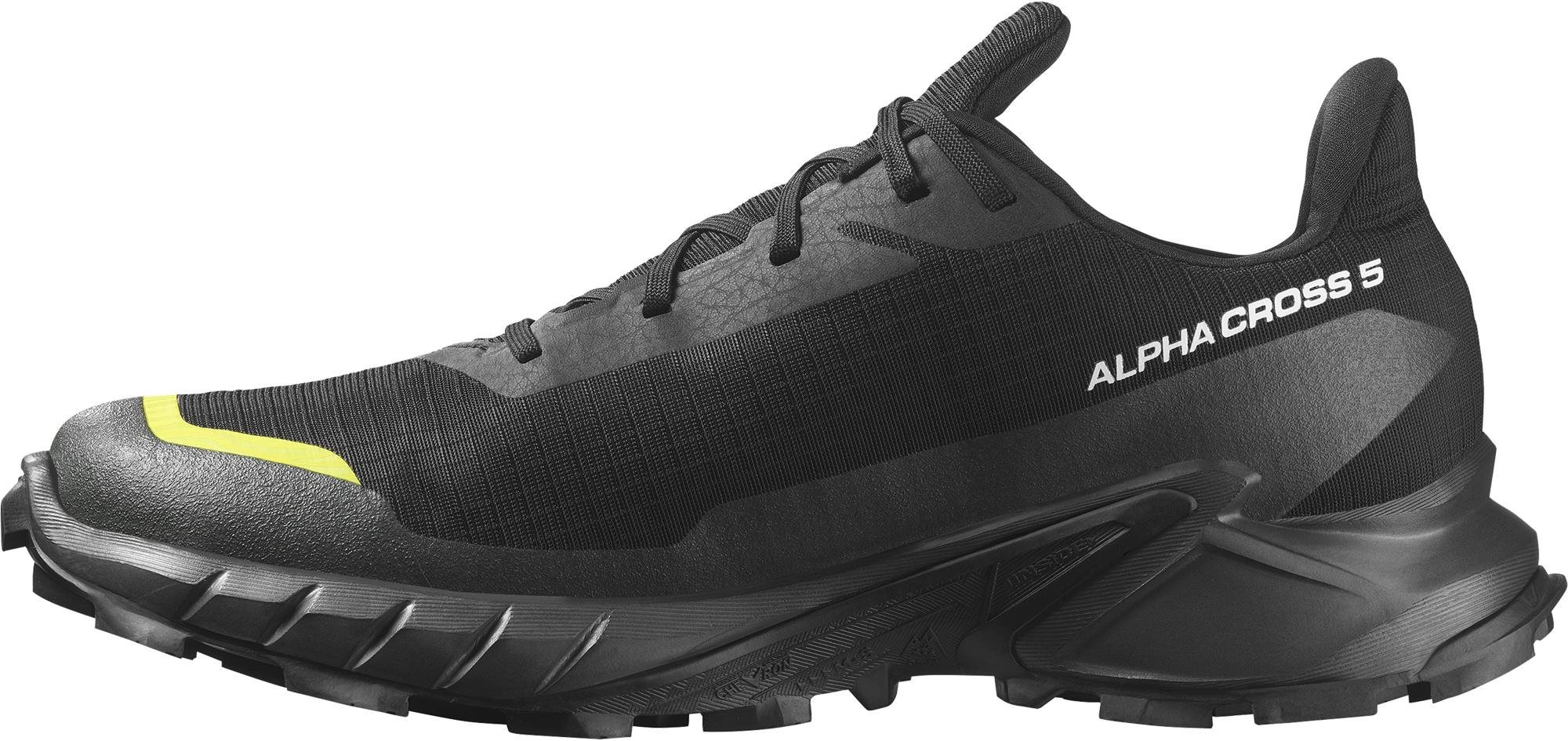 Salomon Alphacross 5 GTX Black/Peat/Sulphur Spring