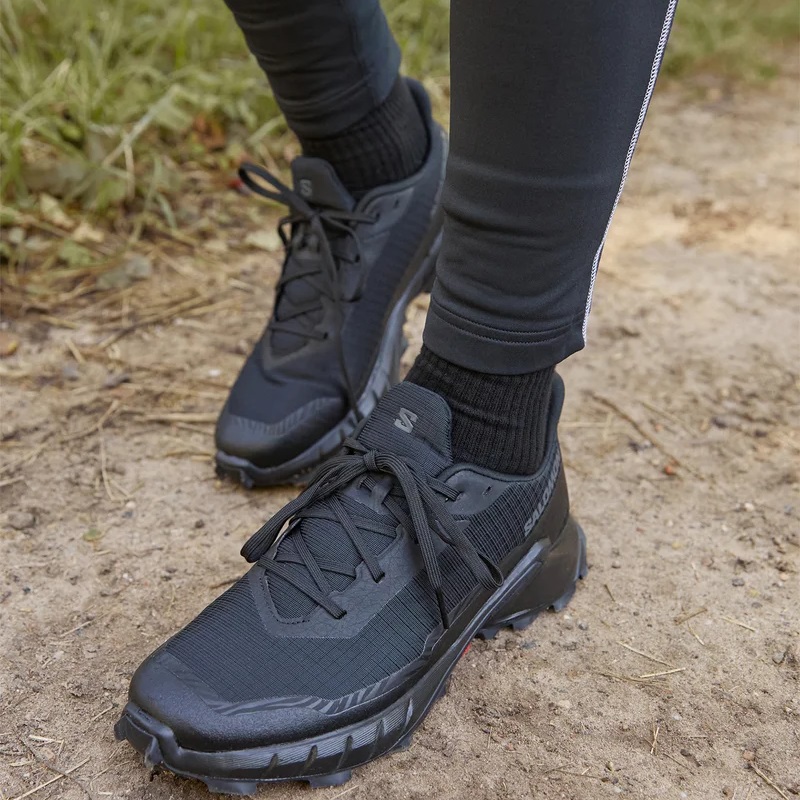 SALOMON Alphacross 5 GTX, Black/Black/Ebony futócipő
