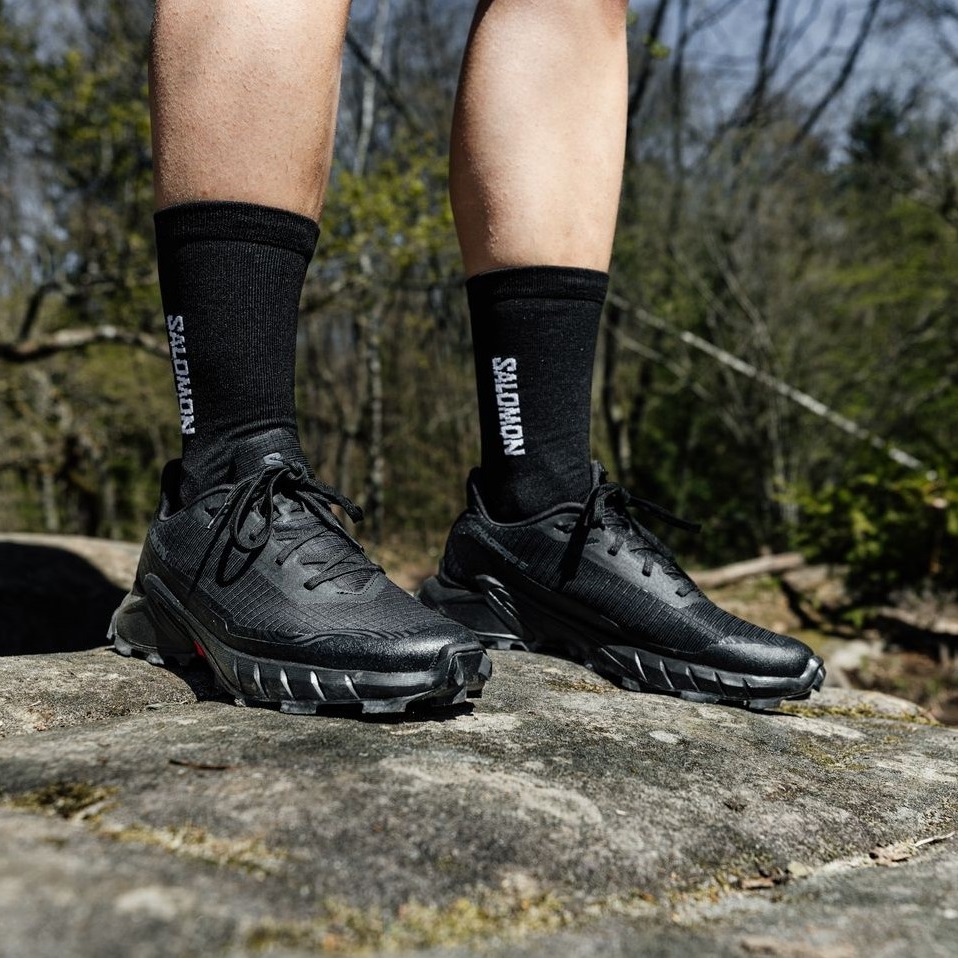 SALOMON Alphacross 5 GTX, Black/Black/Ebony futócipő