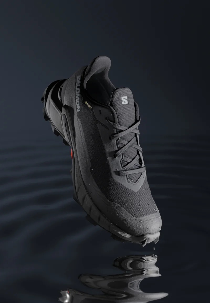 SALOMON Alphacross 5 GTX, Black/Black/Ebony futócipő