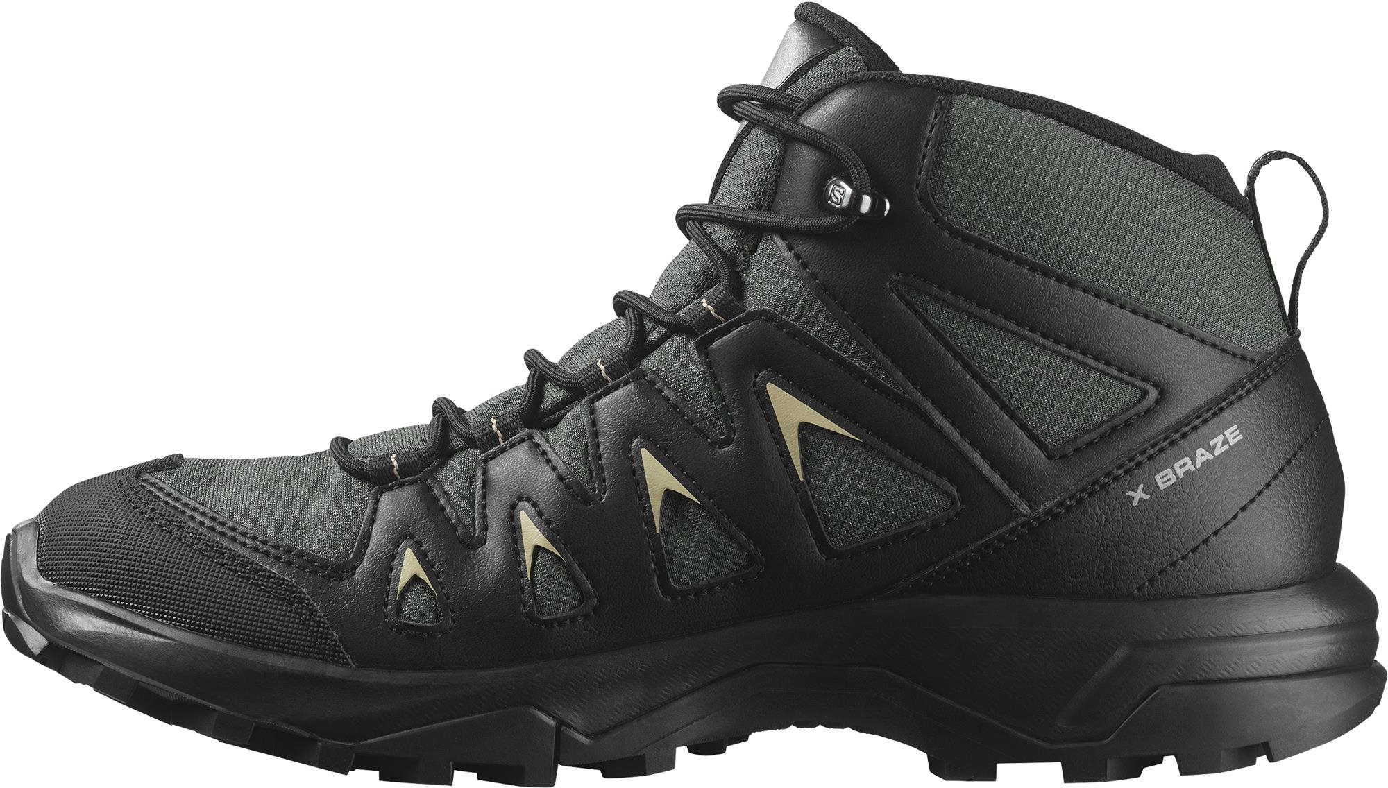 SALOMON X Braze Mid GTX, Urban Chic/Black/Slate Green