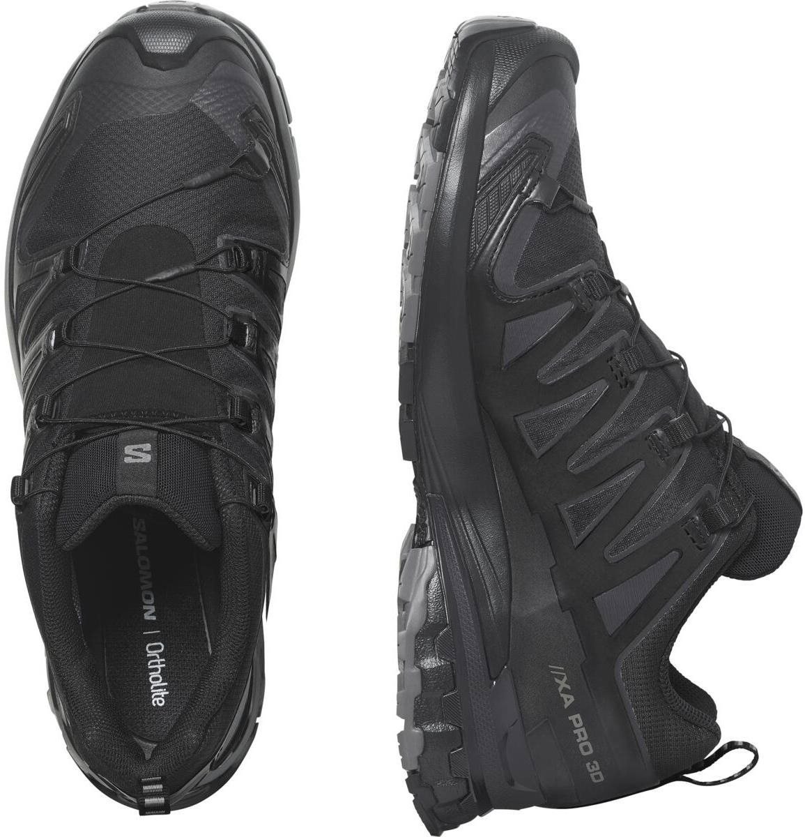 Salomon XA PRO V8 CSWP K Lapis/Black/Fird/blu Junior cipők
