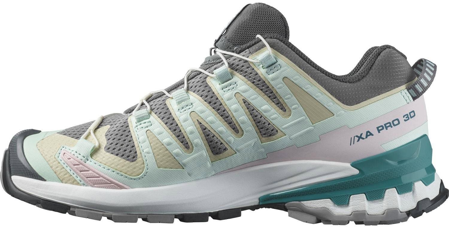 Salomon XA PRO V8 CSWP K Lapis/Black/Fird/blu Junior cipők