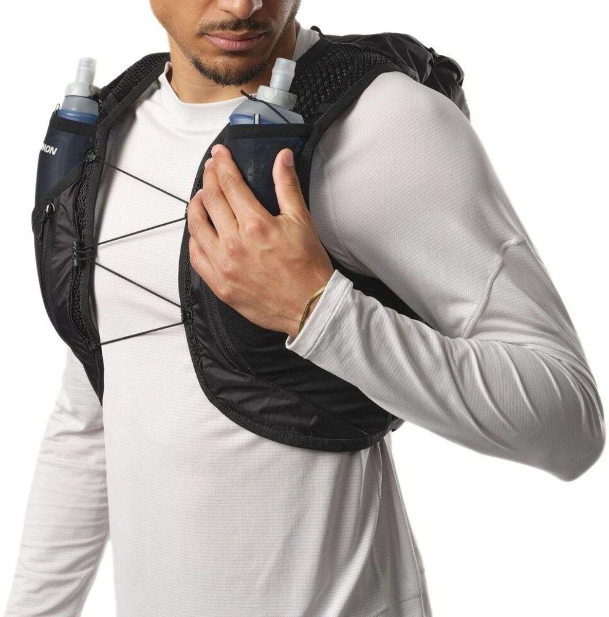 Salomon Active Skin 12 női szett Fekete/Metal S
